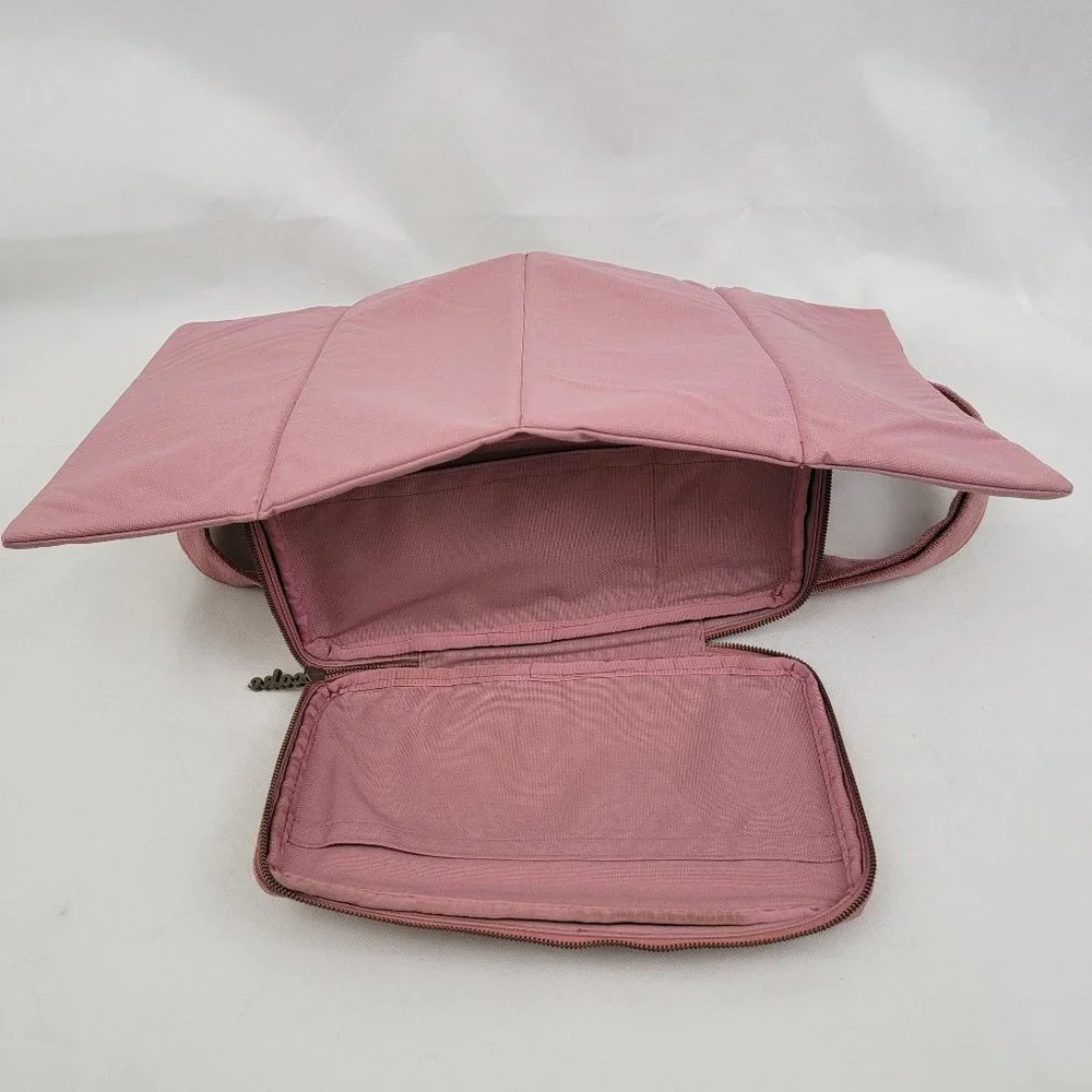 Petunia Pickle Bottom Cake Society Satchel Strawberry PINK Cut Velvet Tapestry